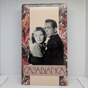 Casablanca (1942) VHS cassette movie